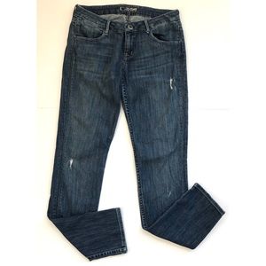 Hudson women’s midrise skinny jeans size 28